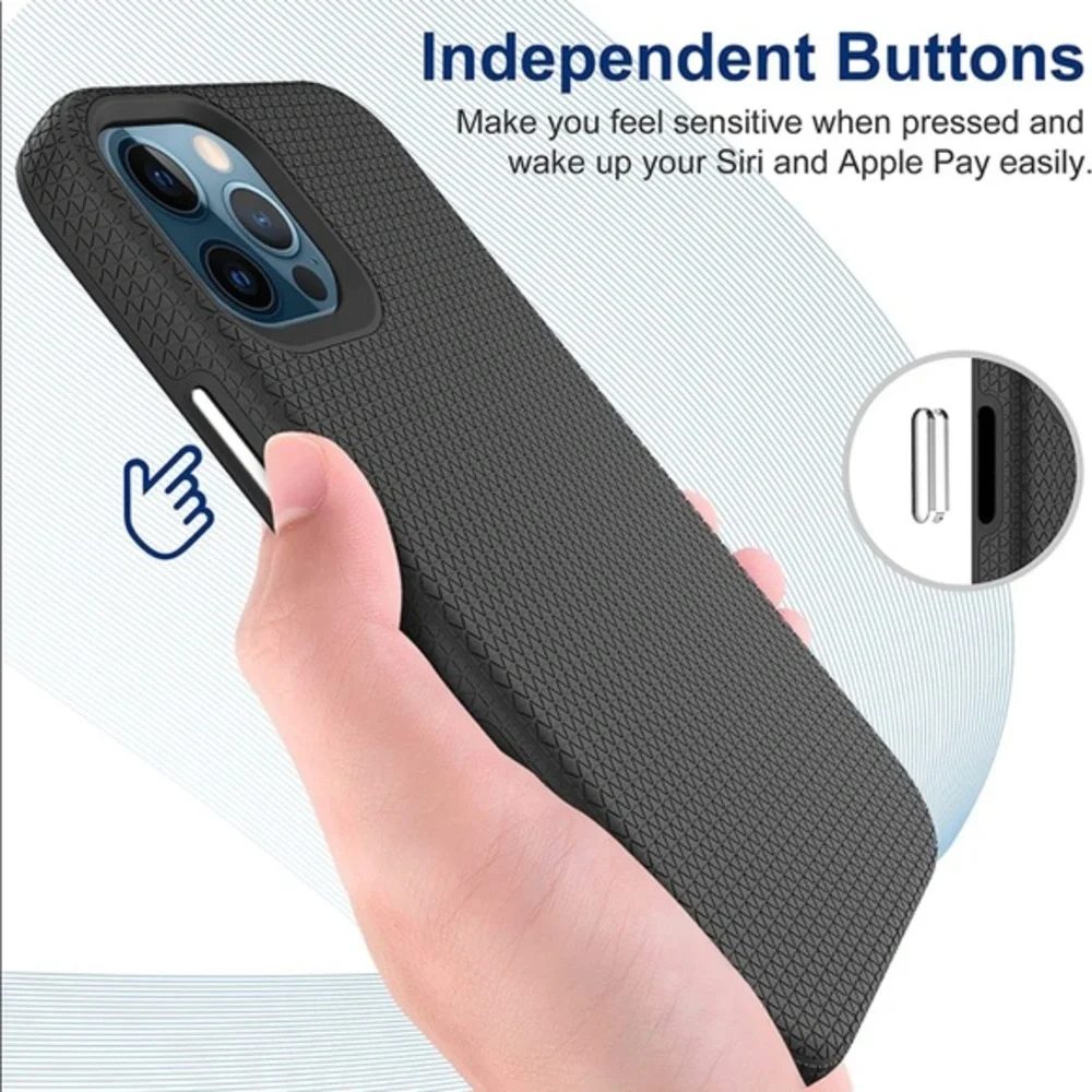 iPhone 12 / 12 Pro Case Tough Rugged Shockproof